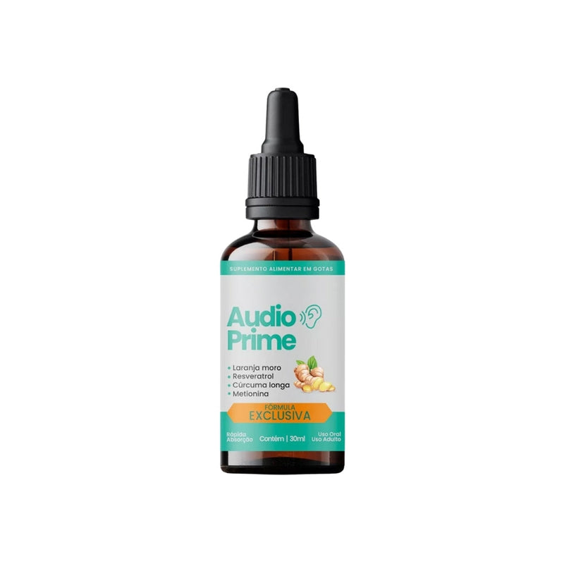 Audio Prime Original 30ml - Audição com Qualidade - Promoção Exclusiva + Frete Grátis