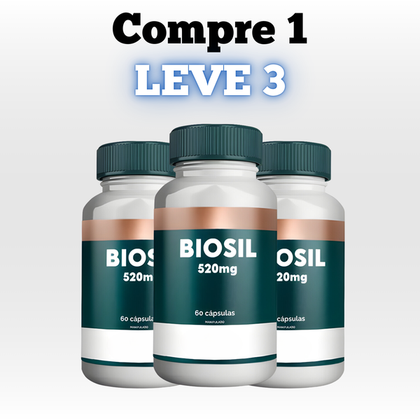 Biosil Original 60cp - Suplemento Natural! - Promoção Exclusiva + Frete Grátis