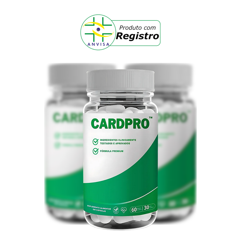 CardPro Original 60cp - Suplemento Natural! - Promoção Exclusiva + Frete Grátis