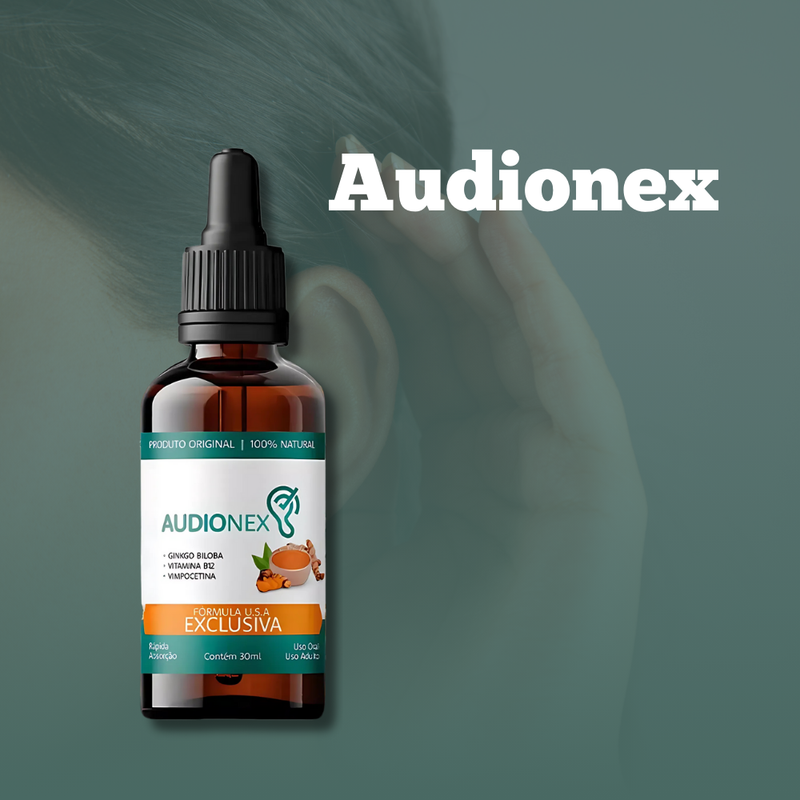 Audionex Original 30ml - Suplemento Natural - Promoção Exclusiva + Frete Grátis