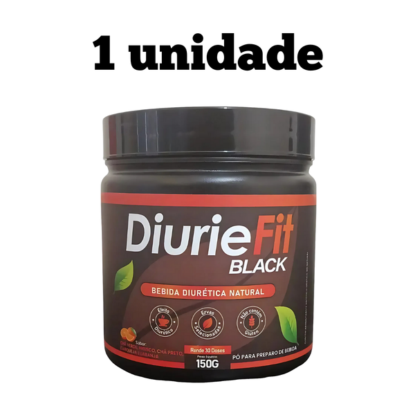 Diurie Fit Black Original 150g - Suplemento Natural! - Promoção Exclusiva + Frete Grátis