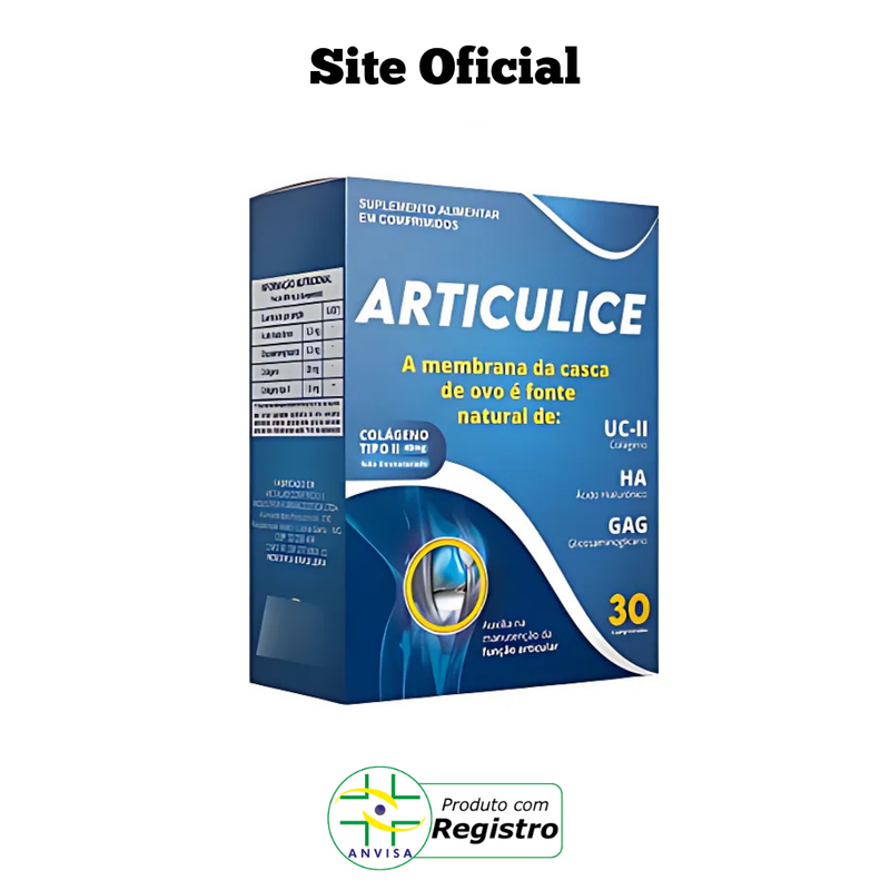 Articulice Original 30cp -A Solução Para Acabar Com As Dores - Promoção Exclusiva + Frete Grátis