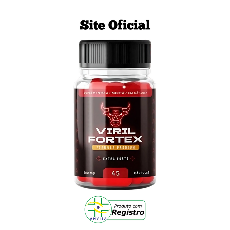 Viril Fortex Original 60cp. - Intensifique Seus Momentos Íntimos! - Promoção Oficial com Frete Grátis