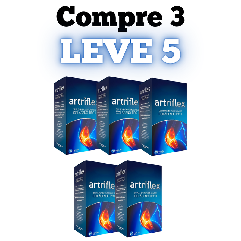 Artriflex Original 30cp - O Alívio Que Suas Articulações Precisam - Promoção Exclusiva + Frete Grátis