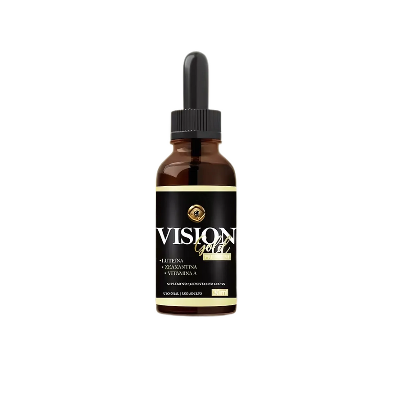 Vision Gold Original em gotas - Proteja Seus Olhos - Promoção Exclusiva + Frete Grátis