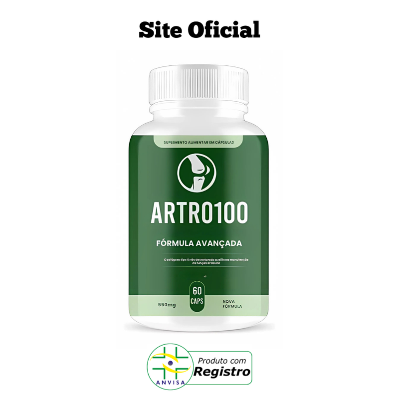 Artro100 Original 60cp - Suplemento Natural! - Promoção Exclusiva + Frete Grátis