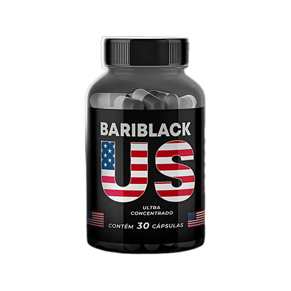 Bariblack US Original 30cp - Suplemento Natural - Promoção Exclusiva + Frete Grátis