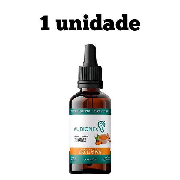 Audionex Original 30ml - Suplemento Natural - Promoção Exclusiva + Frete Grátis