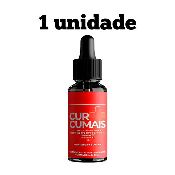 Curcumais Original 30ml - Alívio das Dores e inflamações! - Promoção Exclusiva + Frete Grátis