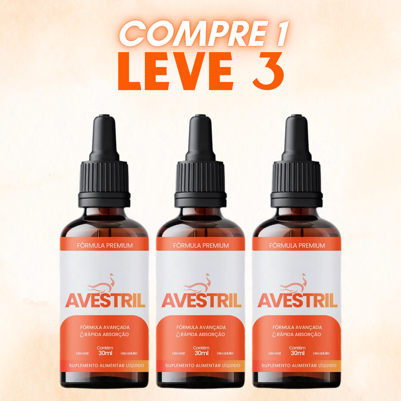 Avestril Original 30ml. - Acabe Com Dores e Inflamações! - Promoção Oficial com Frete Grátis