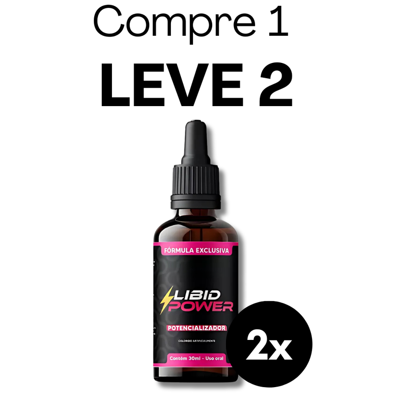 Libid Power Original 30ml - Suplemento Natural - Promoção Exclusiva + Frete Grátis
