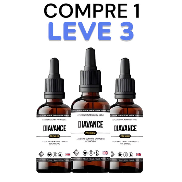 Diavance Original 30ml - Suplemento Natural - Promoção Exclusiva + Frete Grátis