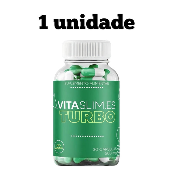 VitaSlim.ES Turbo Original 60cp -A Solução Para o Seu Controle de Peso! - Promoção Exclusiva + Frete Grátis