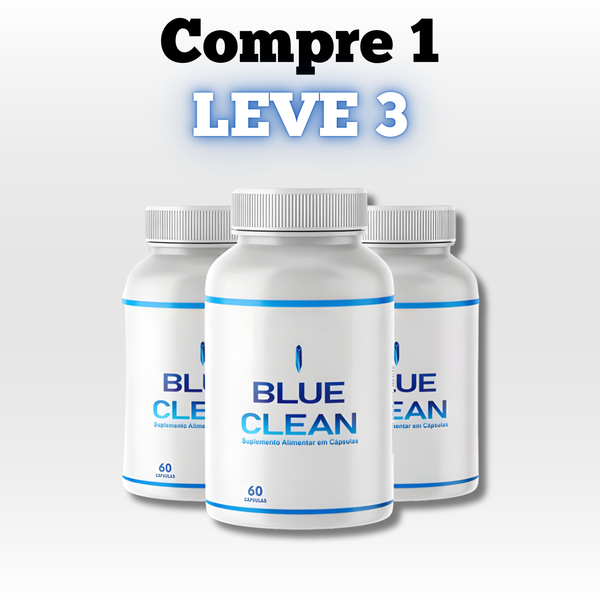 Blue Clean Original 60cp - Suplemento Natural! - Promoção Exclusiva + Frete Grátis