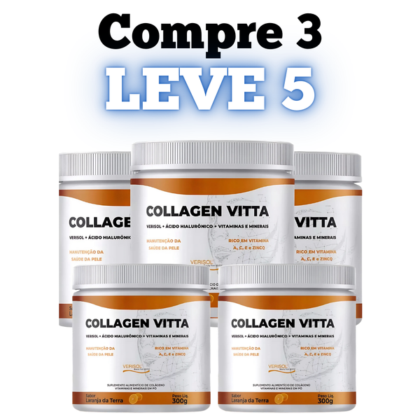 Collagen Vitta Original 300g - Suplemento Natural! - Promoção Exclusiva + Frete Grátis