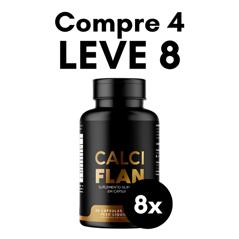 CalciFlan Original 60cp - Suplemento Natural - Promoção Exclusiva + Frete Grátis