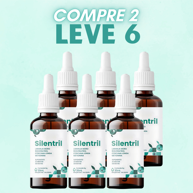 50% Off - Kit Promocional Silentril Original - Promoção Oficial - Compra Segura + Frete Grátis