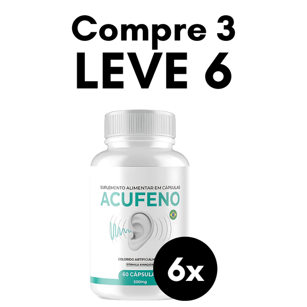 Acufeno Original 60cp - Suplemento Natural - Promoção Exclusiva + Frete Grátis