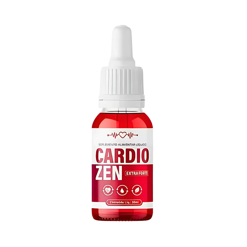 CardioZen Original 30ml - O Melhor Tratamento Natural Para Hipertensão - Promoção Exclusiva + Frete Grátis