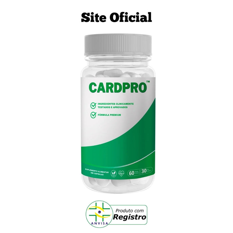 CardPro Original 60cp - Suplemento Natural! - Promoção Exclusiva + Frete Grátis