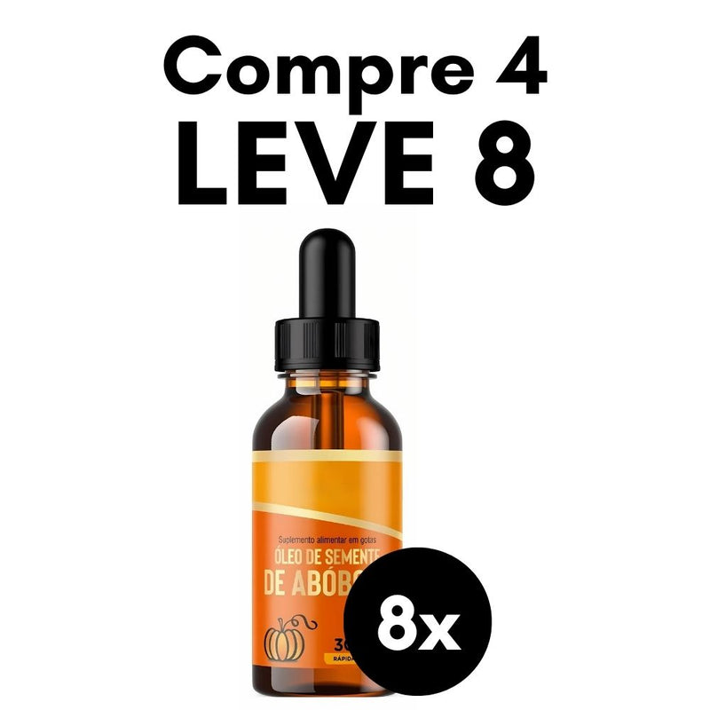 Óleo de Semente de Abóbora Original 30ml - Suplemento Natural - Promoção Exclusiva + Frete Grátis