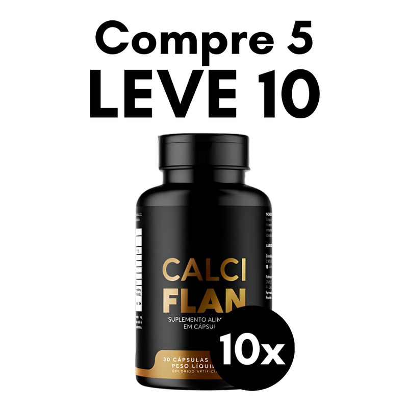 CalciFlan Original 60cp - Suplemento Natural - Promoção Exclusiva + Frete Grátis