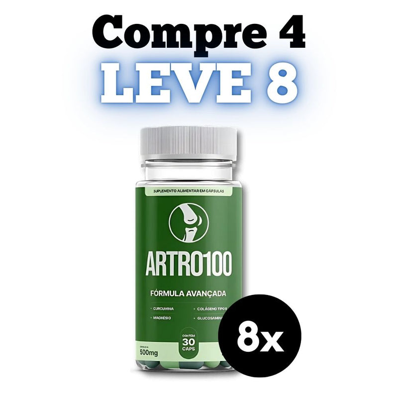Artro100 Original 60cp - Suplemento Natural - Promoção Exclusiva + Frete Grátis