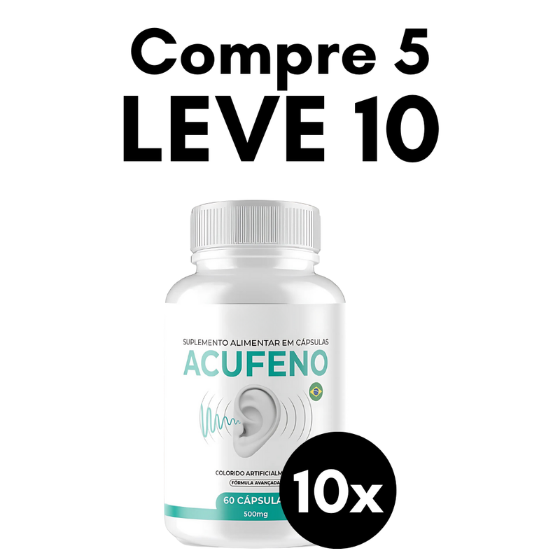 Acufeno Original 60cp - Suplemento Natural - Promoção Exclusiva + Frete Grátis