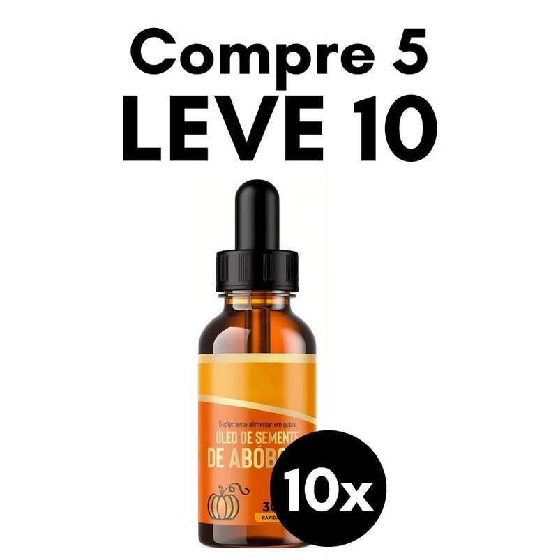 Óleo de Semente de Abóbora Original 30ml - Suplemento Natural - Promoção Exclusiva + Frete Grátis