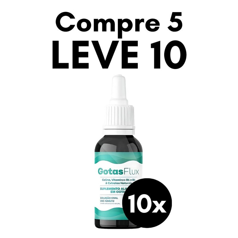 GotasFlux Original 30ml - Suplemento Natural - Promoção Exclusiva + Frete Grátis
