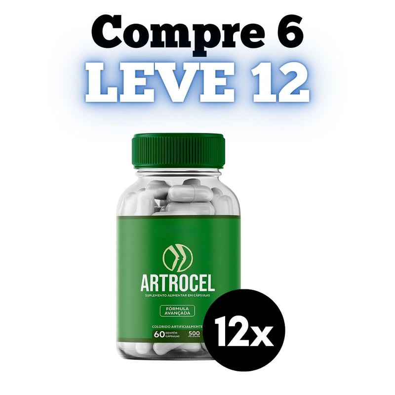 Artrocel Original 60cp - Suplemento Natural! - Promoção Exclusiva + Frete Grátis