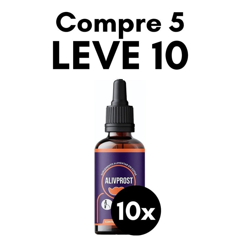 Alivprost Original 30ml - Suplemento Natural - Promoção Exclusiva + Frete Grátis