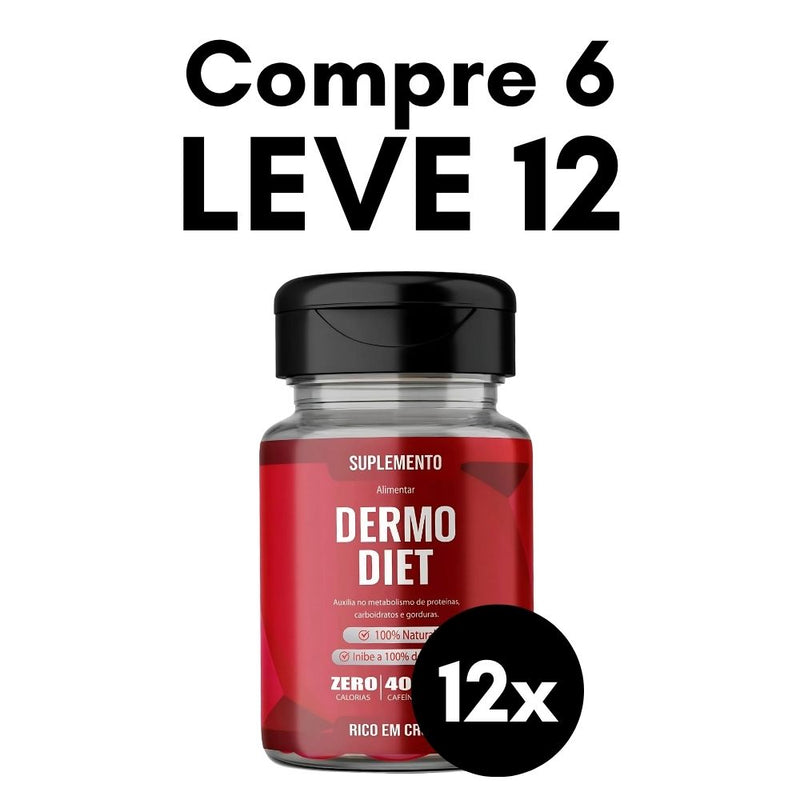 Dermo Diet Original 60cp - Suplemento Natural! - Promoção Exclusiva + Frete Grátis