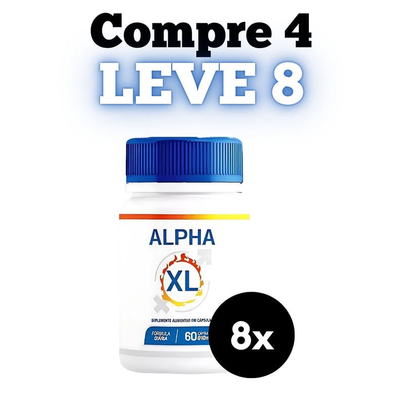 Alpha XL Original 60cp - Suplemento Natural - Promoção Oficial com Frete Grátis