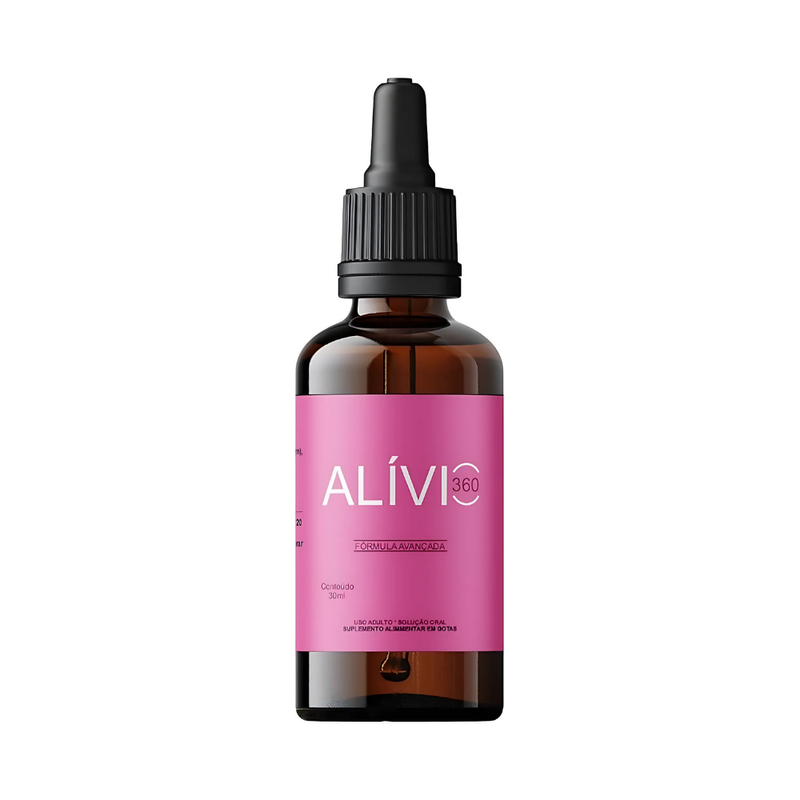 Alívio 360 Original 30ml - A Solução Para Sintomas da Menopausa - Promoção Exclusiva + Frete Grátis