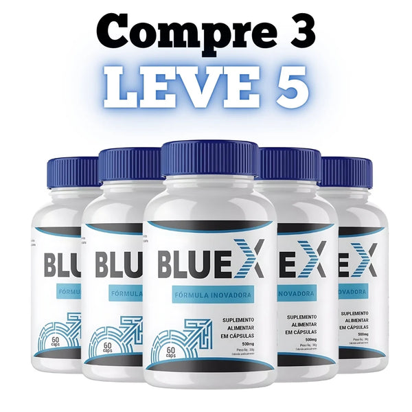 BlueX Original 60cp - Aumente sua Performance! - Promoção Exclusiva + Frete Grátis