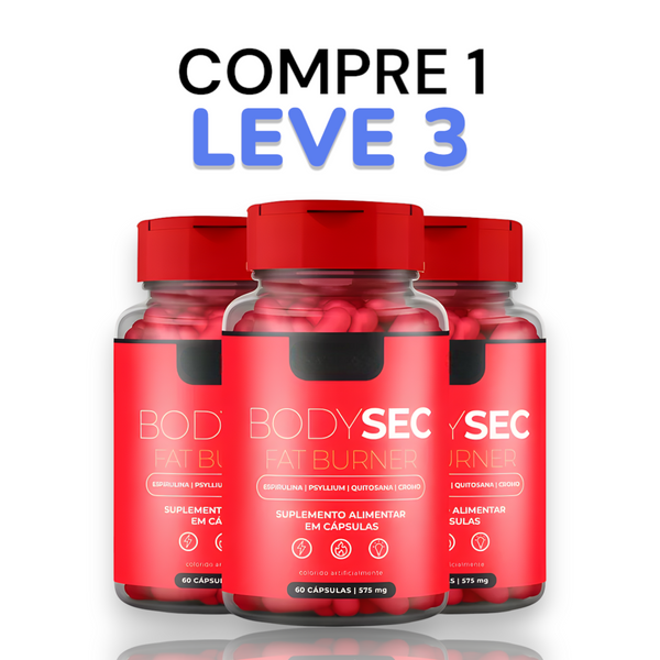 BodySec Original 60cp - Suplemento Natural! - Promoção Exclusiva + Frete Grátis