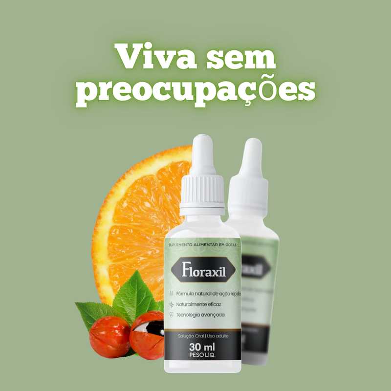 Floraxil Original 30ml - Suplemento Natural! - Frete Grátis.