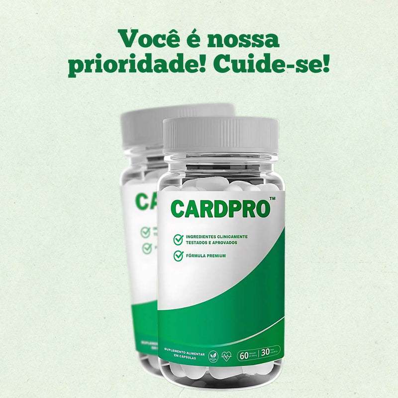 CardPro Original 60cp - Suplemento Natural! - Promoção Exclusiva + Frete Grátis